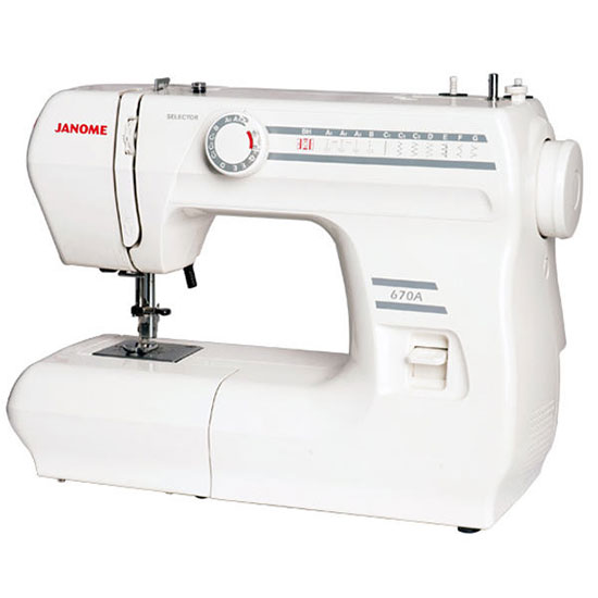 چرخ خیاطی ژانومه مدل 670A