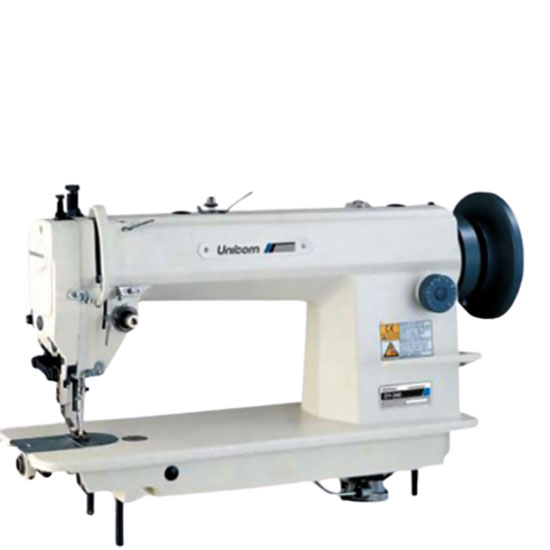 چرخ خیاطی راسته دوز دوپایه ضخیم یونیکورن DY-H340