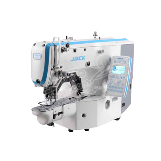 چرخ خیاطی دکمه زن اتوماتیک فیدر دار جک مدل JK-T1903GR